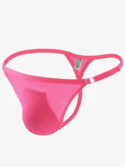Culottes Homme Lingerie Sexy Coupe Cintrée Unicolore Elastique