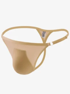 Culottes Homme Lingerie Sexy Coupe Cintrée Unicolore Elastique