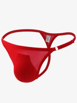 Culottes Homme Lingerie Sexy Coupe Cintrée Unicolore Elastique