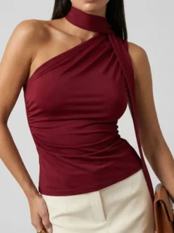 Débardeur noir chic pour femmes