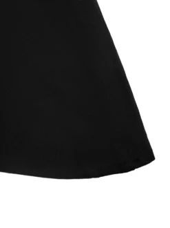 Débardeur noir en viscose dos nu élégant pour femme idéal pour l'été