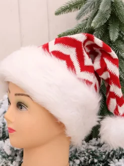 Décoration De Fête De Noël Chapeau De Noël En Fibre De Polyester Déguisement Noël Cadeau Enfant