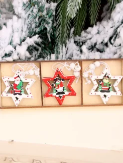 Décoration De Fête De Noël En Bois De Noël Déguisement Noël Cadeau Enfant