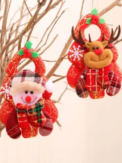 Décoration De Fête De Noël Père Renne Noël En Fibre De Polyester Déguisement Noël Cadeau Enfant