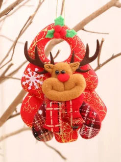 Décoration De Fête De Noël Père Renne Noël En Fibre De Polyester Déguisement Noël Cadeau Enfant