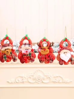 Décoration De Fête De Noël Père Renne Noël En Fibre De Polyester Déguisement Noël Cadeau Enfant