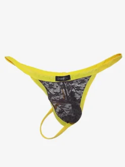 Dentelle Hommes Lingerie Piping Sheer Sexy String Lingerie