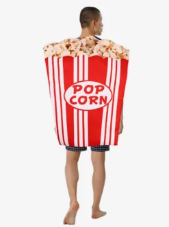 Déguisement de sac de pop-corn pour adultes