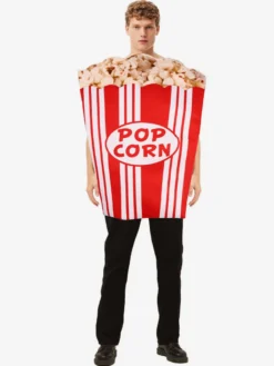 Déguisement de sac de pop-corn pour adultes