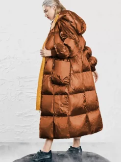 Doudoune femme chic en duvet de canard