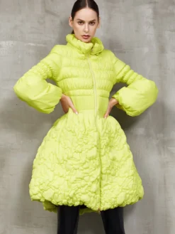 Doudoune Femme Chic En Duvet De Canard Manteau Cintré Chic