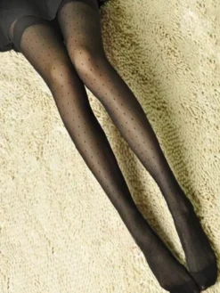 Doux Lolita Bas Dentelle Jacquard Nylon Lolita Collants Déguisements Halloween