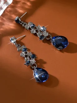 Ensemble de bijoux de mariage pour la mariée en métal magnifique