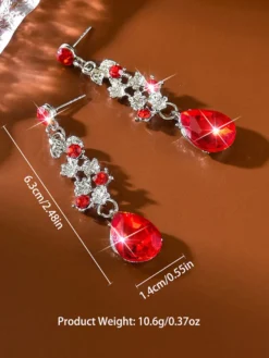 Ensemble de bijoux de mariage pour la mariée en métal magnifique