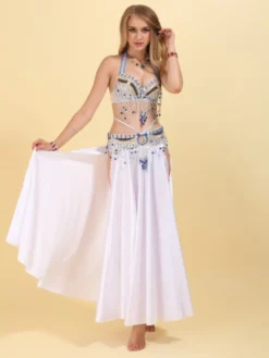 Ensemble de danse du ventre 3 pièces pour femme