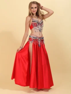 Ensemble de danse du ventre 3 pièces pour femme