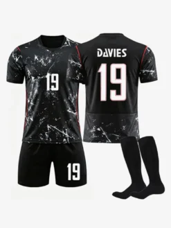 Ensemble de 3 maillots extérieurs de l'équipe nationale du Canada 2026 n° 19 Davies et n° 10 J. David