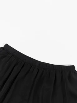 Ensembles de pyjamas en dentelle noire lingerie d'intérieur ensembles 2 pièces