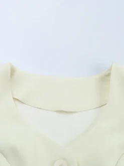 Ensemble tailleur jupe élégant pour femme - Blazer péplum et mini-jupe 2 pièces - Style classique chic - Collection printemps 2026