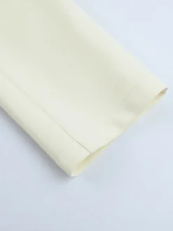 Ensemble tailleur jupe élégant pour femme - Blazer péplum et mini-jupe 2 pièces - Style classique chic - Collection printemps 2026