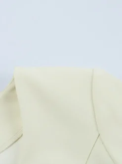 Ensemble tailleur jupe élégant pour femme - Blazer péplum et mini-jupe 2 pièces - Style classique chic - Collection printemps 2026