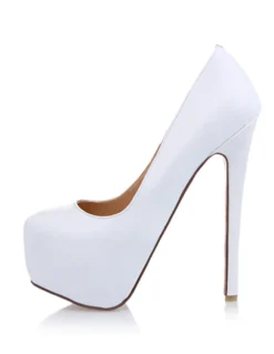 Escarpins femme talon haut plateforme