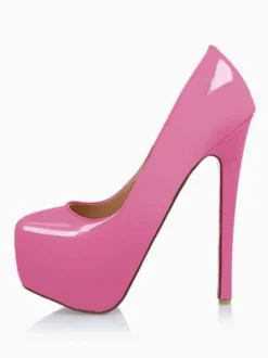 Escarpins femme talon haut plateforme