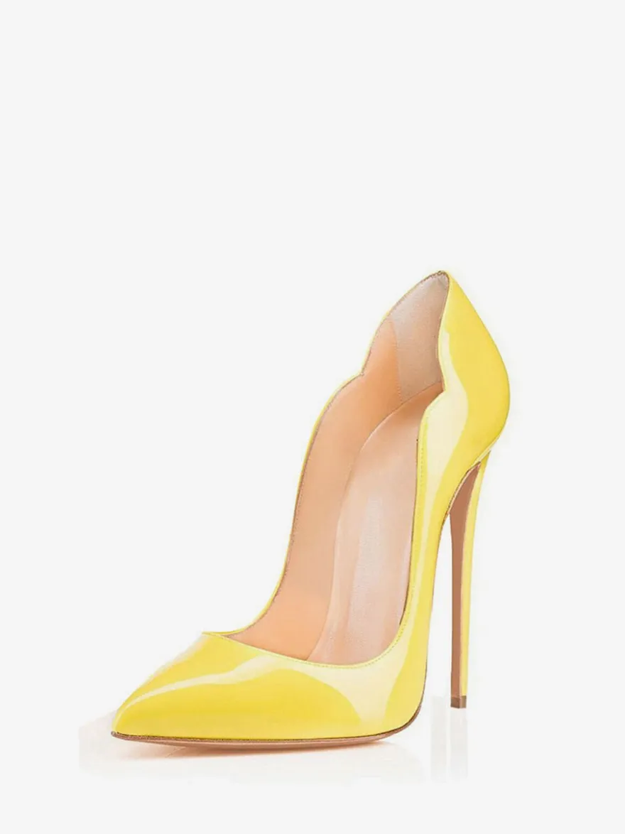 Escarpins femme vernis à talon haut fin Chaussures sexy