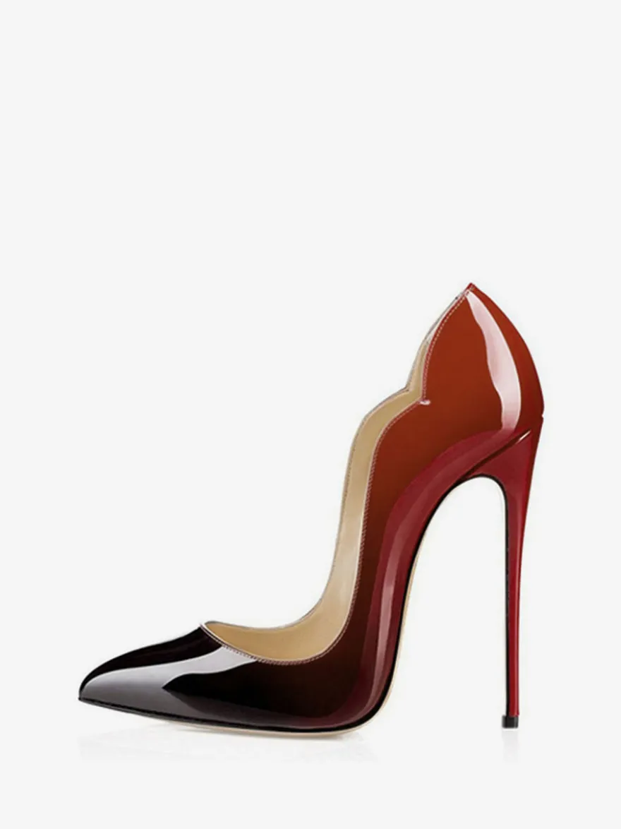 Escarpins femme vernis à talon haut fin Chaussures sexy