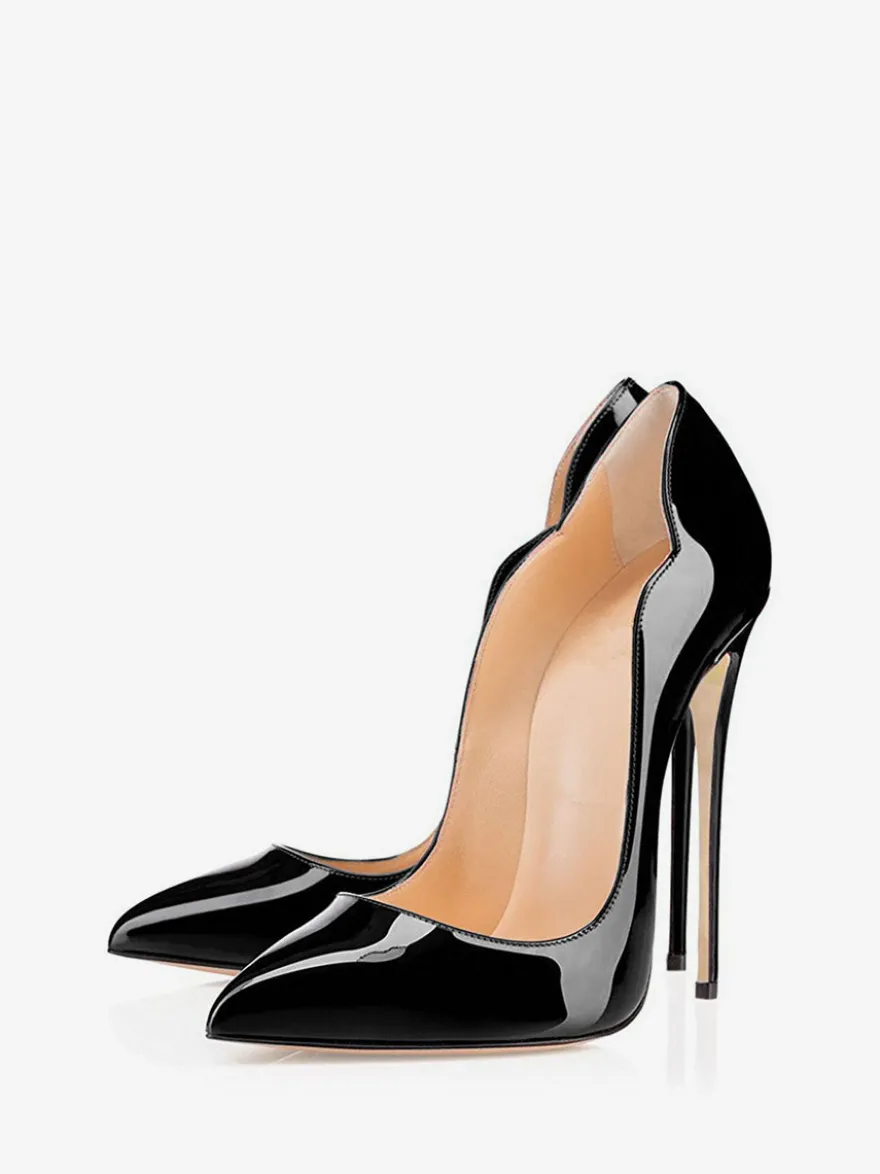 Escarpins femme vernis à talon haut fin Chaussures sexy