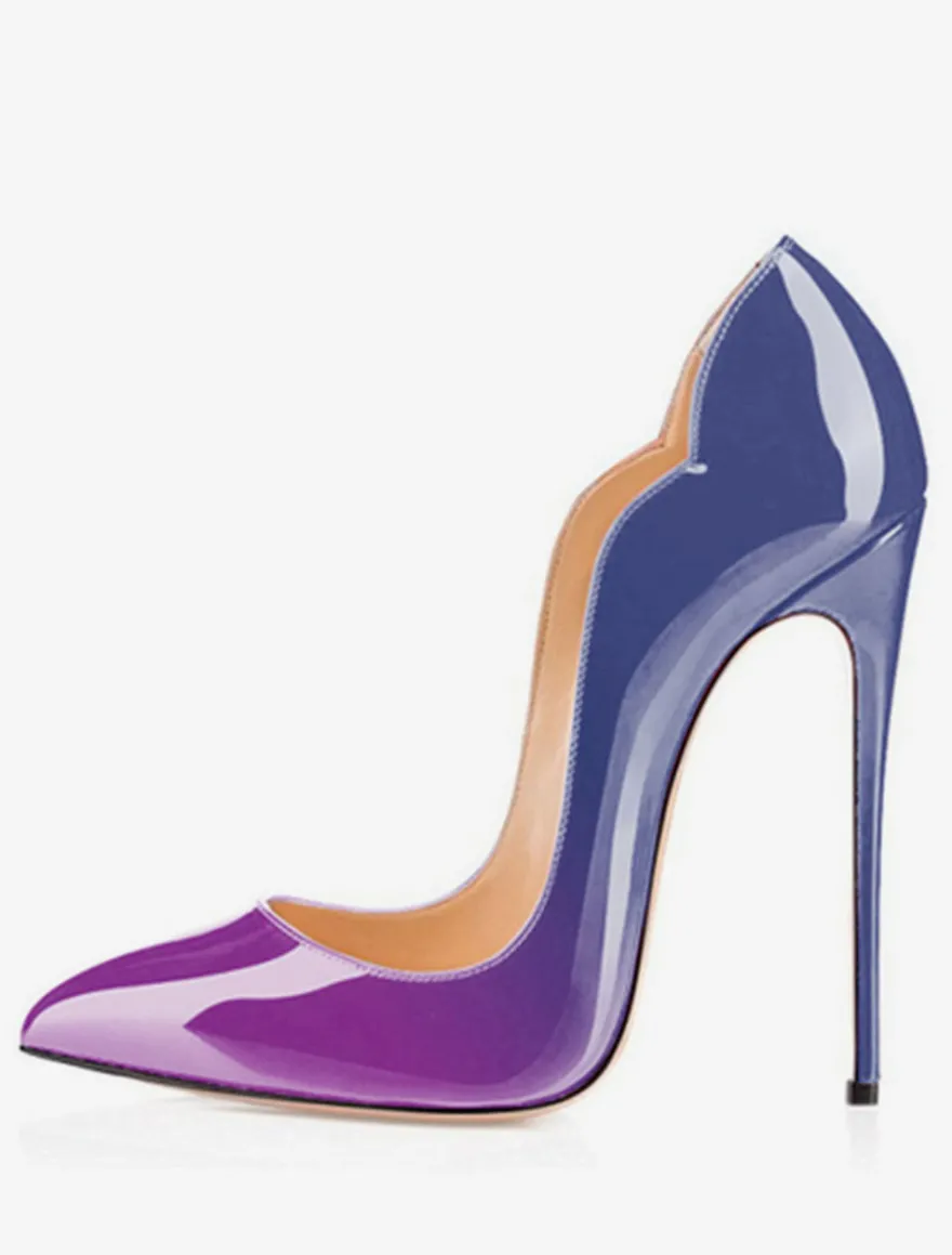 Escarpins femme vernis à talon haut fin Chaussures sexy