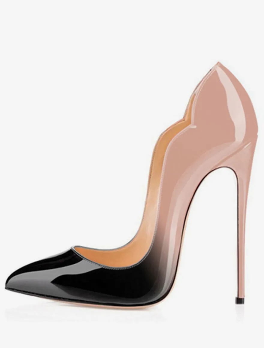 Escarpins femme vernis à talon haut fin Chaussures sexy