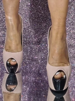 Escarpins sexy à talons hauts et talons aiguilles pour femmes escarpins supérieurs en PU verni
