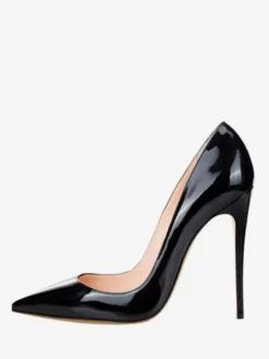 Escarpins à Talons Hauts avec Bout Pointu Unicolore