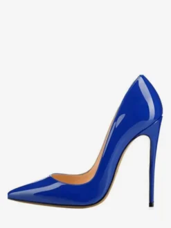 Escarpins à Talons Hauts avec Bout Pointu Unicolore