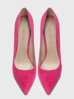 Escarpins à Talons Hauts avec Bout Pointu Unicolore