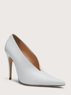 Escarpins à talons hauts bordeaux pour femmes bout pointu à enfiler