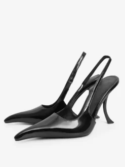 Escarpins à talons hauts bout pointu bride arrière
