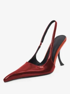 Escarpins à talons hauts bout pointu bride arrière