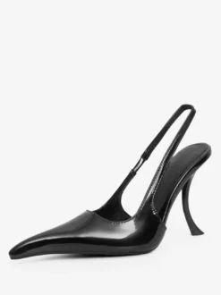 Escarpins à talons hauts bout pointu bride arrière