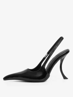 Escarpins à talons hauts bout pointu bride arrière