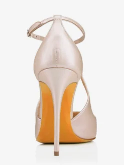 Escarpins à talons hauts pour femmes bout pointu nœud