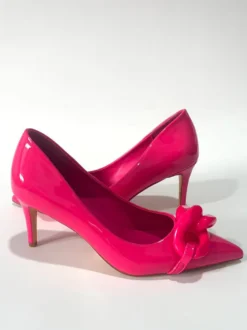 Escarpins à talons hauts pour femmes bout pointu détail chaîne chaussures de soirée à enfiler