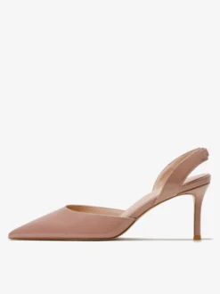 Escarpins à talons noirs à bout pointu et talon aiguille pour femmes