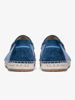 Espadrilles à enfiler pour homme avec semelle en corde tressée