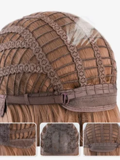 Faits saillants Perruques courtes Pixie Cut Perruque synthétique quotidienne en fibre résistante à la chaleur pour femmes 2026
