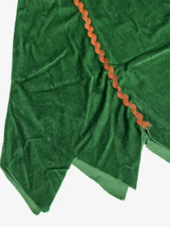 Femmes Robe Tunique De Noël Vert Robe Chapeau Collant Polyester Costumes De Vacances De Noël Cadeau Noël Déguisement