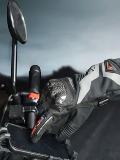 Gants Gris Moto Hommes Imperméables Coupe-Vent Course Vélo Escalade Randonnée