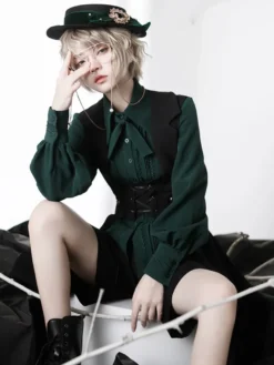 Gilet Gothique Lolita Manteaux Bordeaux Top Prince Lolita