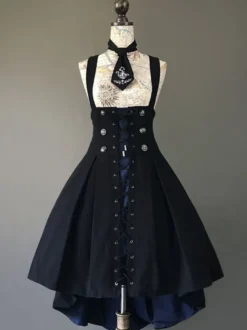 Gothic Lolita Jupe Corset Jumper Farron Alliance Lolita JSK Déguisements Halloween